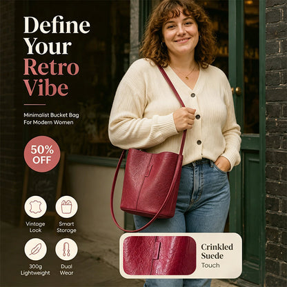 👜 PROMO LIMITÉE 50% DE RÉDUCTION ! 💥 Sac Bandoulière Minimaliste Grande Capacité – Épuré, Spacieux, Quotidien ✨