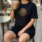 👕PROMO LIMITÉE 50% DE RÉDUCTION ! 💥 T-shirt Imprimé Mexique pour Femme – Coton Respirant, Col Rond, Coupe Décontractée ✨