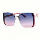 🕶️ PROMO LIMITÉE 50% DE RÉDUCTION ! 💥 Lunettes Soleil Carrées Oversize Sans Monture – Verres Dégradés, Pailletés, Protection UV ✨