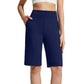 👖 PROMO LIMITÉE 50% DE RÉDUCTION ! 💥 Short de Marche Stretch pour Femme – Tissu 4 Sens, Taille Haute, Poches Profondes ✨