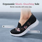 🌸 Soldes 2026 — Plus de 44 000 Vendus ! 👟 Chaussures slip-on en maille à motifs floraux