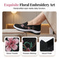 🌸 Soldes 2026 — Plus de 44 000 Vendus ! 👟 Chaussures slip-on en maille à motifs floraux