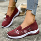 🌸 Soldes 2026 — Plus de 44 000 Vendus ! 👟 Chaussures slip-on en maille à motifs floraux