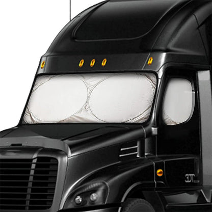 🚛 PROMO LIMITÉE 50% DE RÉDUCTION ! 💥 Pare-Soleil Pare-Brise Camion – Protection UV 98%, Isolation Thermique, Polyester 240T ✨