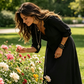 🌸 PROMO LIMITÉE 50% DE RÉDUCTION ! 💥 Robe Maxi Bohème Col V Volanté – Fluide, Manches Réglables, Léger ✨