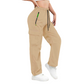 👖 PROMO LIMITÉE 50% DE RÉDUCTION ! 💥 Pantalon Cargo Vintage Femme – Coupe Ample, Grandes Poches, Cordon Ajustable ✨