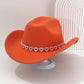 🤠 PROMO LIMITÉE 50% DE RÉDUCTION ! 💥 Chapeau Cowboy Strass Cœur Femme – Scintillant, Accents Cœur, Festival Prêt ✨