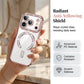 📱 PROMO LIMITÉE 50% DE RÉDUCTION ! 💥 Coque Téléphone Magnétique Pailletée Galvanisée – Anneau Scintillant, Protection Lentilles, Anti-Choc ✨