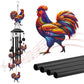 🎵 PROMO LIMITÉE 50% DE RÉDUCTION ! 💥 Carillon Éolien Vintage Métal – Mélodie Apaisante, Aluminium Résistant, Déco Jardin ✨