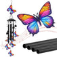🎵 PROMO LIMITÉE 50% DE RÉDUCTION ! 💥 Carillon Éolien Vintage Métal – Mélodie Apaisante, Aluminium Résistant, Déco Jardin ✨
