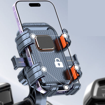 🏍️ PROMO LIMITÉE -50% 📱 Support Téléphone Antichoc Moto — Verrouillage à Une Main