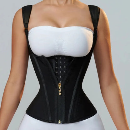 👙 PROMO LIMITÉE 50% DE RÉDUCTION ! 💥 Top Shapeur Tailleur Femme – Contrôle Ventre, Effet Push-Up, Bretelles Réglables ✨