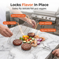 🍢 PROMO LIMITÉE 50% DE RÉDUCTION ! 💥 Panier Barbecue Pliable et Portable – Grande Surface, Acier Inoxydable, Poignée Anti-Brûlure ✨