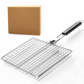🍢 PROMO LIMITÉE 50% DE RÉDUCTION ! 💥 Panier Barbecue Pliable et Portable – Grande Surface, Acier Inoxydable, Poignée Anti-Brûlure ✨