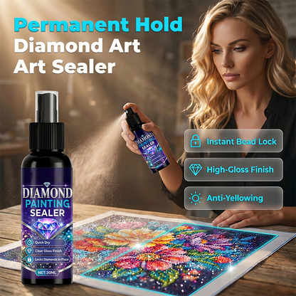 💎 PROMO LIMITÉE 50% DE RÉDUCTION ! 💥 Vernis Scellement Diamond Painting – Fixation, Brillant, Séchage Rapide ✨