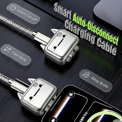 ✂️ Promo -50% ✨ Sectionneur Automatique de Charge USB-C — Alliage de Zinc & 140W 🔋