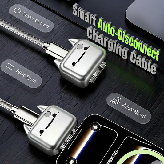 ✂️ Promo -50% ✨ Sectionneur Automatique de Charge USB-C — Alliage de Zinc & 140W 🔋