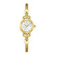 ⌚ PROMO LIMITÉE 50% DE RÉDUCTION ! 💥 Montre Bracelet Femme Élégante – Dorée, Cadran Nacré, Tressée ✨