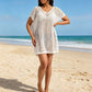 🏖️ PROMO LIMITÉE 50% DE RÉDUCTION ! 💥 Cache-Maillot Femme Crochet Ajouré – Col Rond, Protection Solaire, Taille Unique ✨