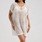 🏖️ PROMO LIMITÉE 50% DE RÉDUCTION ! 💥 Cache-Maillot Femme Crochet Ajouré – Col Rond, Protection Solaire, Taille Unique ✨