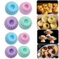 🍩 PROMO 50% DE RÉDUCTION ! ✨ Moules à donuts silicone – Sans BPA, Antiadhésif, Réutilisable pour la Pâtisserie ✨