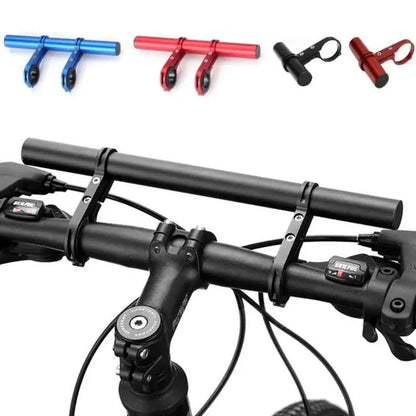 🚴 OFFRE FLASH -50% 🔧 Support d'Extension Guidon Aluminium — Simple ou Double Poteau