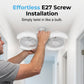 💡 PROMO LIMITÉE 50% DE RÉDUCTION ! 🌀 Ventilateur de Plafond LED Double Tête – Grand Débit d’Air, Silencieux, E27 ✨