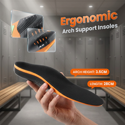 🎉 Vente 2026 — Plus de 31 400 Vendues!💫 Semelles Orthopédiques Ergonomiques – PU + TPU + Tissu Graphène – Support Voûte & Amorti Multicouche for Homme & Femme