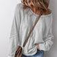 🎉 Soldes 2026 — Plus de 87 000 vendus ! 👚 Haut polyvalent col rond manches longues femme