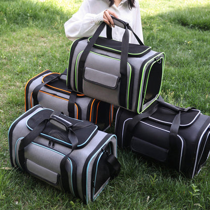 🐾 PROMO LIMITÉE 50% DE RÉDUCTION ! 🧳 Sac de Transport Extensible pour Animal – Respirant, Pliable, Anti-Évasion 🐕