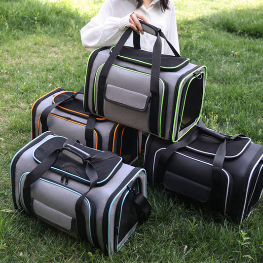 🐾 PROMO LIMITÉE 50% DE RÉDUCTION ! 🧳 Sac de Transport Extensible pour Animal – Respirant, Pliable, Anti-Évasion 🐕
