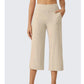 👖 PROMO LIMITÉE 50% DE RÉDUCTION ! ✨ Pantalon Court Large Décontracté Femme – Poches Latérales, Respirant, Polyvalent 🌿