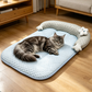 🐾 PROMO LIMITÉE 50% DE RÉDUCTION ! ❄️ Tapis Respirant pour Chiens et Chats – Rafraîchissant, Bord Rembourré, Style Cosy 🏠