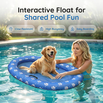 🐾 PROMO LIMITÉE 50% DE RÉDUCTION ! 🌊 Bouée Gonflable Portable pour Animaux – Anti-Perforation, Poignées Intégrées, Dégonflage Rapide 🏊
