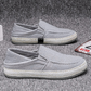 👞 PROMO LIMITÉE 50% DE RÉDUCTION ! ✨ Chaussures Slip-On en Toile Homme – Respirantes, Flexibles, Style Décontracté 🌿