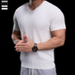 🎉 Soldes 2026 — Plus de 67 000 vendus 👕 T-Shirt en Maille Col V Respirant Homme 💪