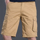 🩳 PROMO LIMITÉE 50% DE RÉDUCTION ! ✨ Short Cargo Homme Multi-Poches – Coton Durable, Coupe Décontractée, 6 Poches 🌿