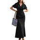 🎉 Soldes 2026 — Plus de 139 000 vendus ! 👗 Robe maxi à pois col V femme – Manches volantées élégantes 🌸