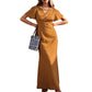 🎉 Soldes 2026 — Plus de 139 000 vendus ! 👗 Robe maxi à pois col V femme – Manches volantées élégantes 🌸