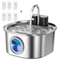 🐾 Soldes 2026 — Plus de 10 000 vendus!💧 Fontaine Eau Inox Chat & Chien – Filtration Intégrée & Silencieuse 🐱
