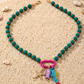 🎉 Soldes 2026 — Plus de 46 000 vendus ! 📿 Collier de perles boho côtier vibrant – Breloques poisson et étoile de mer 🌊