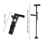 🎉 Soldes 2026 — Plus de 19 000 Vendus !🦯Canne Pliante Multifonctionnelle – LED, Alarme, 4 Points 🛡️