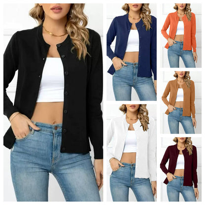 🎉 Soldes 2026 — Plus de 84 000 vendus ! 🧥 Cardigan classique col rond pour femme