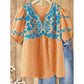🎉 Soldes 2026 — Plus de 71 000 vendus ! 👚 Blouse légère brodée – Style bohème à motifs floraux 🌸