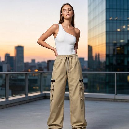 🎉 Soldes 2026 — Plus de 107 000 vendus ! 👖 Pantalon cargo stretch coupe ample