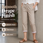 👖 Soldes 2026 — Plus de 51 000 vendus!🔥 Pantalon Femme Coupe Slim Raccourcie – Silhouette Droite ✨