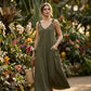 🎉 Soldes 2026 — Plus de 92 000 vendus ! 👗 Robe maxi élégante – Bretelles ajustables et poches latérales 🌸