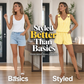 🎉 Soldes 2026 — Plus de 22 000 vendus ! 👚 Ensemble débardeur rayé sans manches femme – Short taille haute ☀️