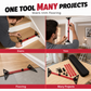📐 PROMO LIMITÉE -50% 🔨 Kit de Traçage Menuiserie — Aluminium Anodisé & Règles d'Extension