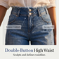 👖 Soldes 2026 — Plus de 26 000 vendus!🔥 Short en Jean Stretch Décontracté – Taille Haute Flatteuse 💙